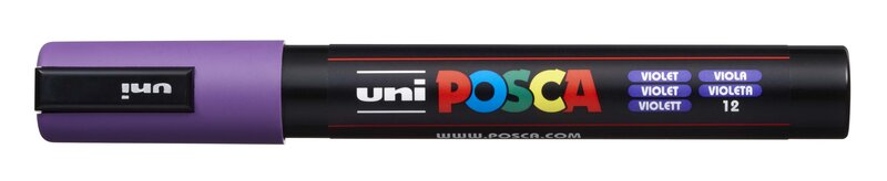 UNI POSCA MARKER PC-5M, lila