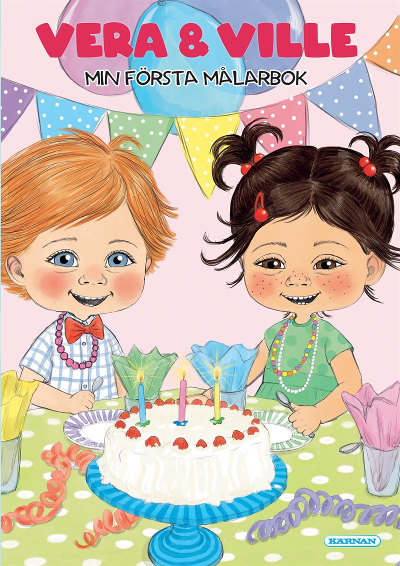 Vera & Ville. Min första målarbok