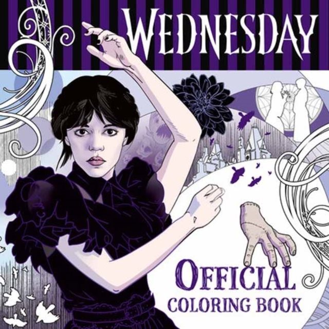 Wednesday: Official Coloring Book