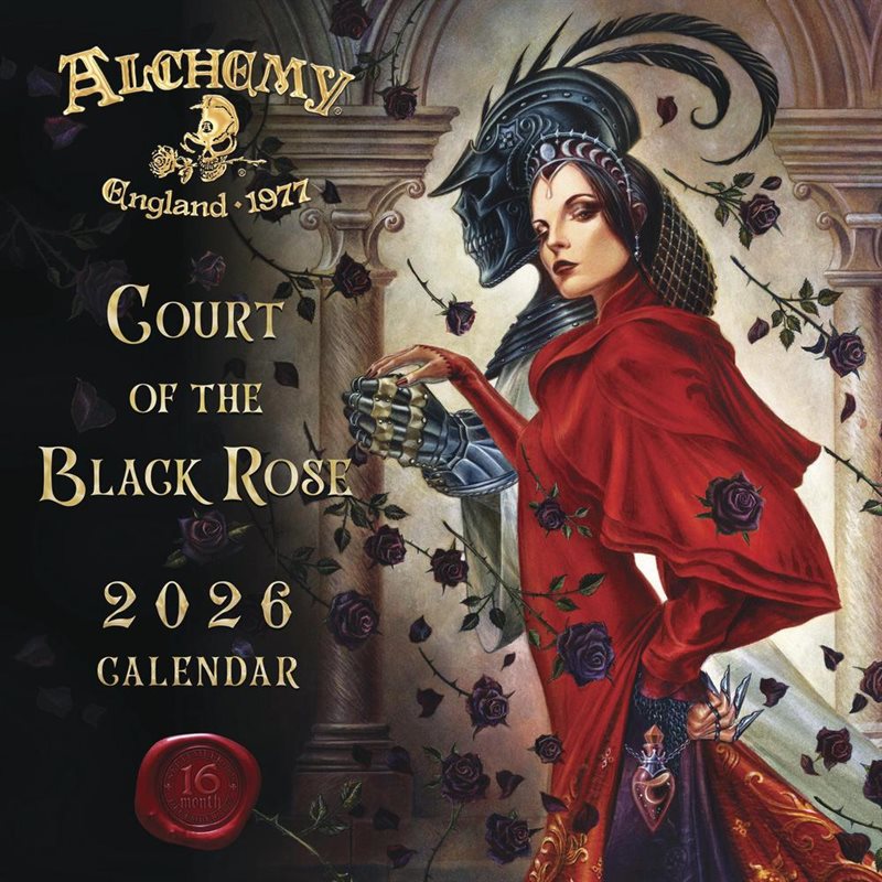 Alchemy 1977 Gothic 2026 Calendar