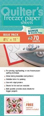 Quilter’s Freezer Paper Sheets, Bulk Pack