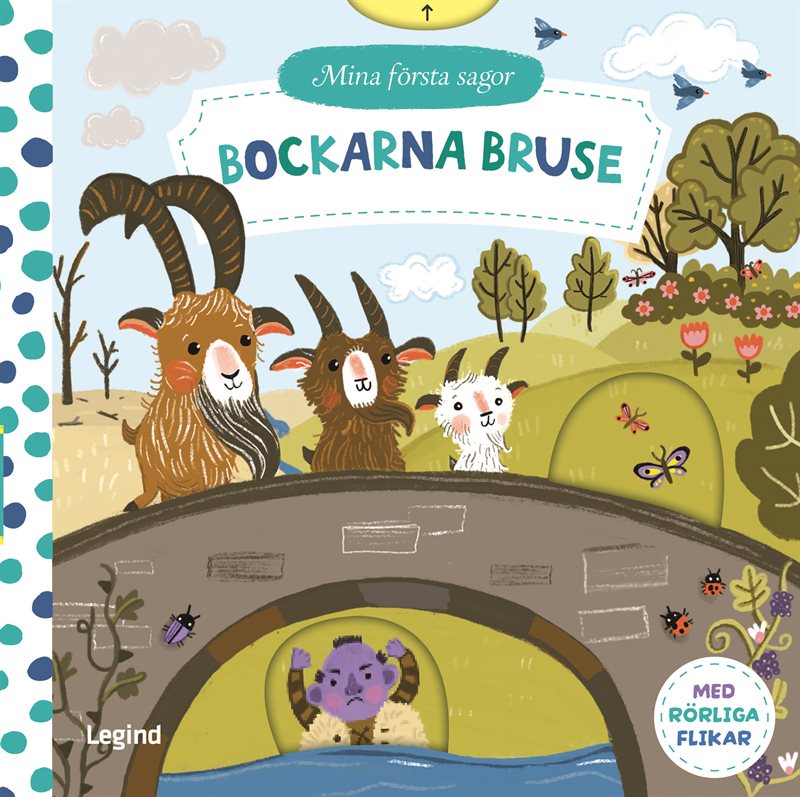 Bockarna Bruse - med rörliga flikar