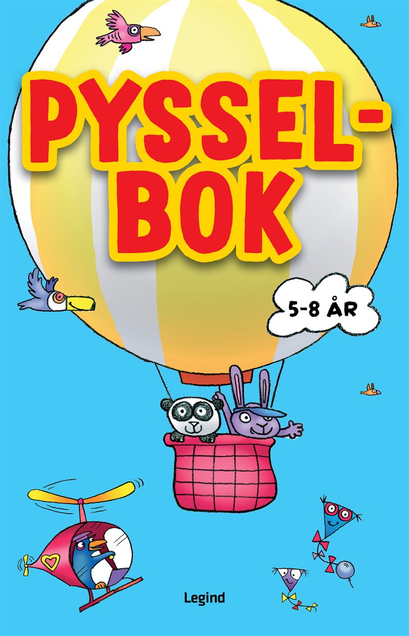 Pysselbok : 5-8 år