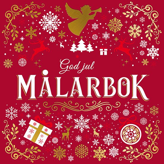 God jul: målarbok