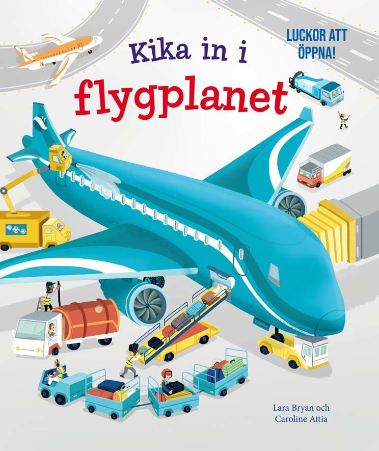 Kika in i flygplanet