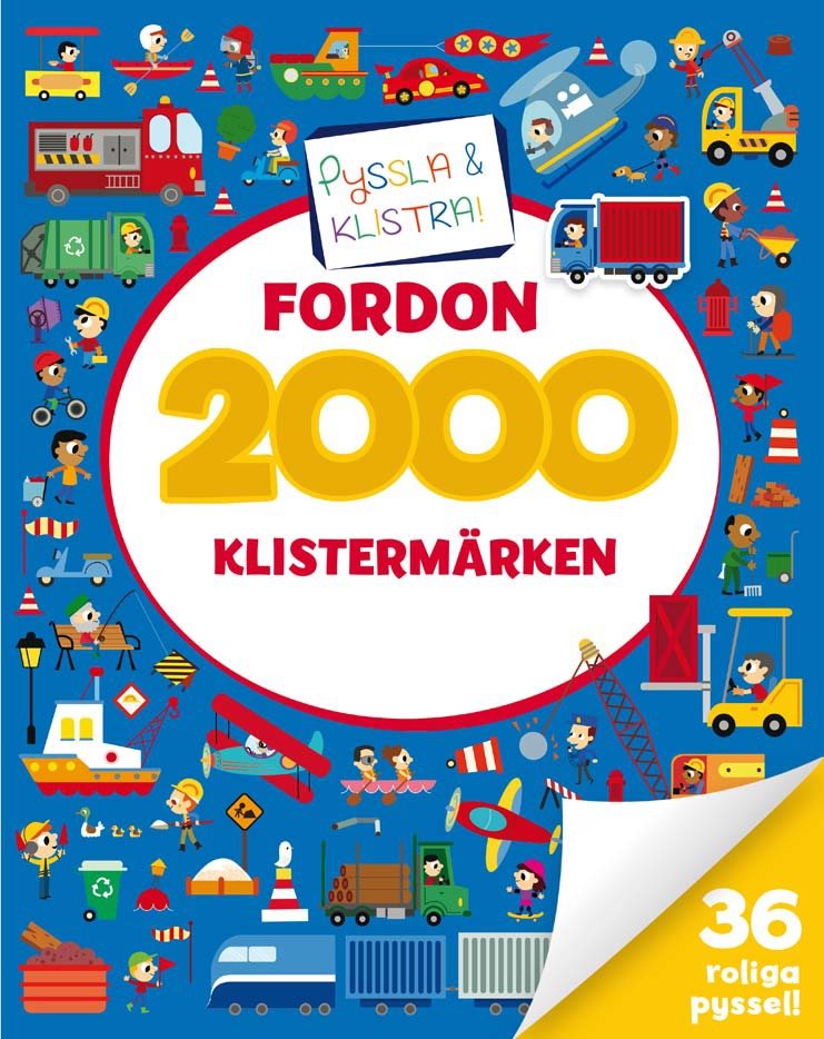 2000 klistermärken: Fordon