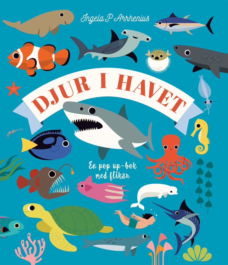 Djur i havet : en pop up-bok med flikar
