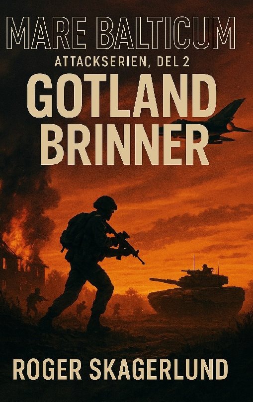 Gotland brinner 