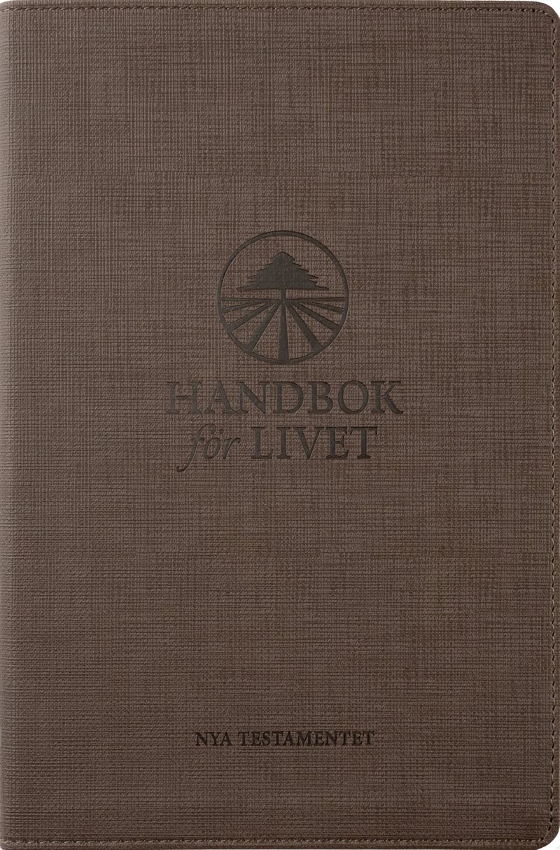Handbok för livet - NT - Brun konstskinn