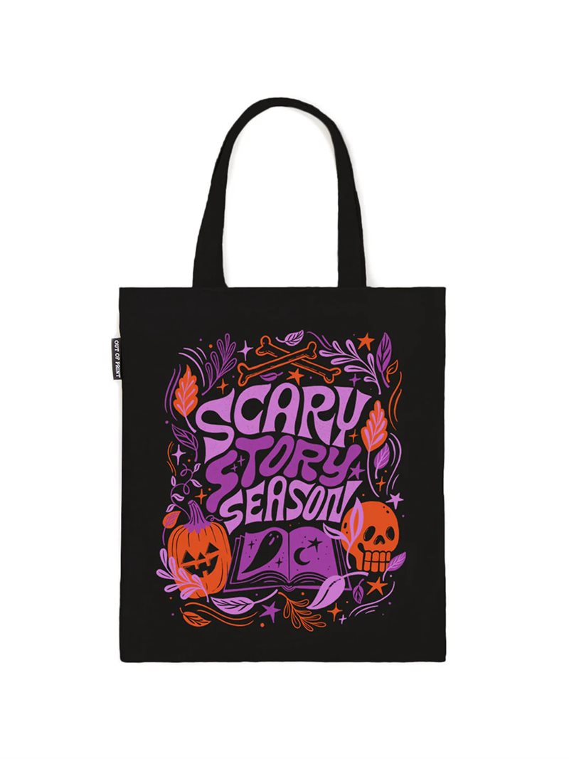 Scary Story Season Tote Bag