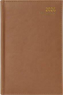 Årsdagbok Brun Konstskinn FSC
