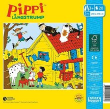 Askpussel i trä Pippi Långstrump 20 bitar