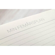 5-års dagbok A5 Paperstyle - Denoim mörkblå