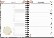 Kalender 2026 Life Planner Floral