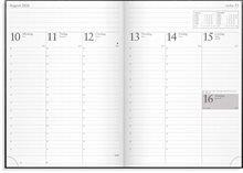Kalender 2026 Företagarkalendern svart konstläder